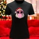 thumbnail image 3 of Playera Blusa Con Estampado De Santa Fashion Con Lentes Y Chicle Ropa De Mujer Color Negro Talla Chica Marca Emil SaEs, 3 of 4