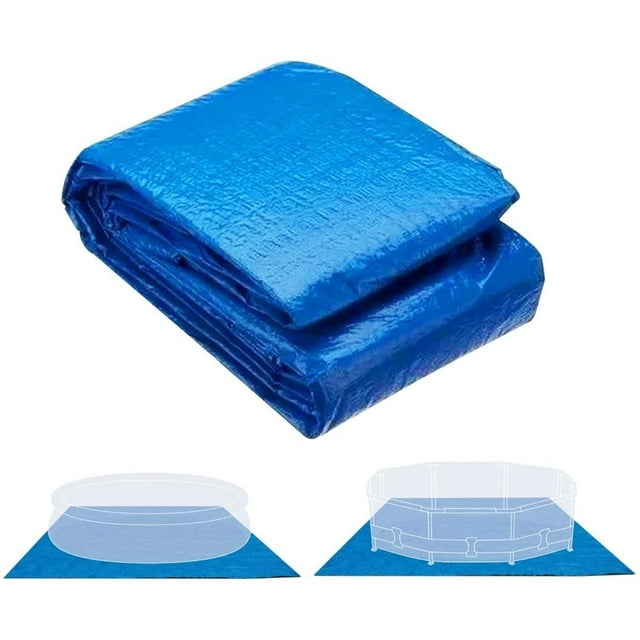 Tapete Protector De Piso Albercas Infables Y Metalicas Intex azul 1