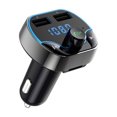 thumbnail image 1 of Transmisor de reproductor MP3 Bluetooth con altavoz para coche T24, 1 of 4