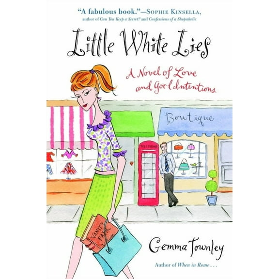 Little White Lies: A Novel of Love and Good Intentions, (Paperback)