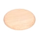 thumbnail image 3 of Rubber Wood Dinner Plate, Round Tea Serving Tray, Fruit Snack Tray with Raised, Food Storage Plate for Dessert Coffee Tea Serving, Handcrafted Eco Friendly Rubberwood Dish (27 cm), 3 of 9