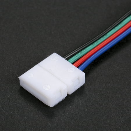 - 4 Pin Extension Weld Line for RGB LED Strip Light 10 Pack