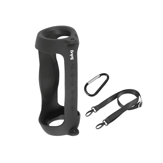 Funda Protectora De Silicona Para Bocina Jbl Charge 5 Belug Negro