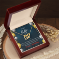 thumbnail image 6 of To Mom Birthday Message Every Birthday Inseparable Necklace, 6 of 20