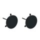 thumbnail image 1 of Eigraketly 2X Bastidores de béisbol Material premium Durabilidad Soporte para pelotas de golf Acrílico Moda Equipo deportivo multifunción Blanco Golf Negro Eigraketly OD020299-01B, 1 of 6