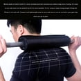 thumbnail image 4 of Yuarrent Squat Pad Barbell Pad para sentadillas y empujes de cadera - Almohadilla de esponja de espuma - Proporciona alivio para el cuello y los hombros Accesorios para máquinas de ejercicios, 4 of 6