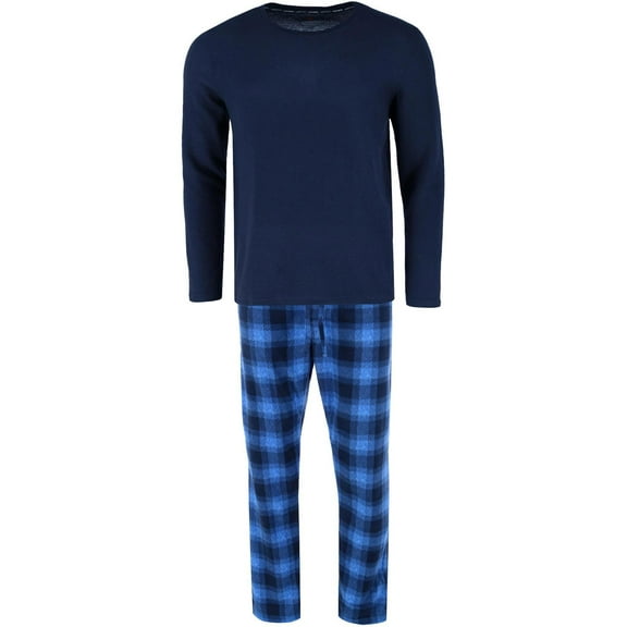 Hanes X Temp Micro Fleece Pajama Set (Men Big & Tall)