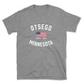 thumbnail image 1 of Otsego Minnesota Patriot Men's Cotton T-Shirt, 1 of 1