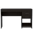 thumbnail image 5 of Dtwnek Home Office Computer Desk with 2 Drawers, Black, 5 of 8