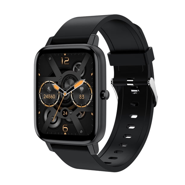 Smart Watch Fitness Tracker con pantalla táctil de 1.69 '' Step Contador de calorías Monitor de acti Eccomum Negro
