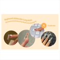 thumbnail image 4 of Almohadilla de Teclado para Manicura Femenina. Membrana Protectora para Dispositivos de Escritura de Oficina. Película para Teclado para Uñas Largas C, 4 of 5