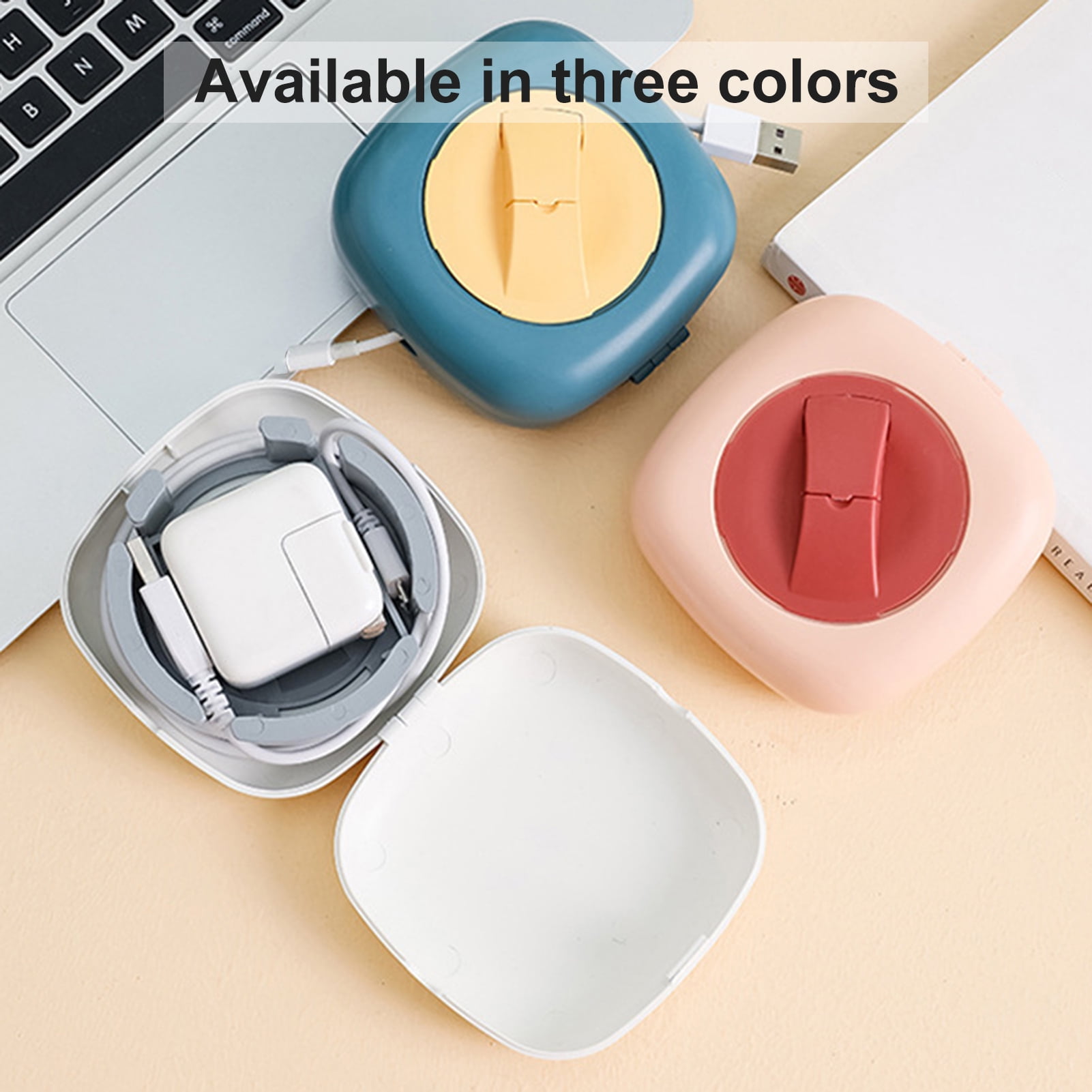 Travelwant TangleFree Cable Turtle Organizer Case Earbuds Keeper