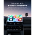 thumbnail image 4 of Adaptador inalámbrico Ottocast Mini Cube 3.0 para CarPlay y Android Auto 2026 – Plug & Play, reconexión automática rápida (Negro), 4 of 9