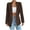 Coffee, variant on Womens Blazers for Women Casual Open Front Suit Blazer Jackets with Pockets(Sky Blue,XXL)