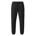 thumbnail image 5 of Tsivenald Mens Cargo Jogger Pants Elastic Waist Drawstring Zipper Pockets Work Pants Lightweight Outdoor Casual Cuffed Work Trousers, 5 of 9