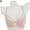 Light Pink, variant on Bueautybox Women Lace Bra Padded Bralette Wirefree Deep V Plunge Push Up Bra, Comfortable Thin Mold B Cup