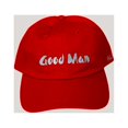 thumbnail image 4 of Good Man Fitted Dad Hat - Red, One Size, 4 of 6
