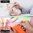 thumbnail image 5 of EXLEAF 3Pcs Mini Cuticle Trimmer,Stainless Steel Cuticle Nail Clippers,Mini Cuticles Cutter Set,Precise Pointed Tip Cuticles Nipper for Manicure,Pedicure,Dry Skin, 5 of 7