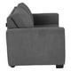thumbnail image 3 of Sala 2-2 TRINITY Gales ( 2 piezas Love Seat ) Gris Noche, 3 of 8