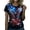 23-Red, variant on ibiyuan 250 Anniversary Usa Shirt T Shirts for Women Crew Neck 250th Anniversary Usa Short Sleeve Tshirts Independence Day Funny Shirts Workout Tops for Women