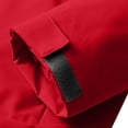 thumbnail image 4 of Sahpxhe Men's Hooded Softshell Jacket Waterproof Windbreaker Zip Up Warm Puffer Jackets Winter Travel Hiking Outerwear Red XXXL, 4 of 9
