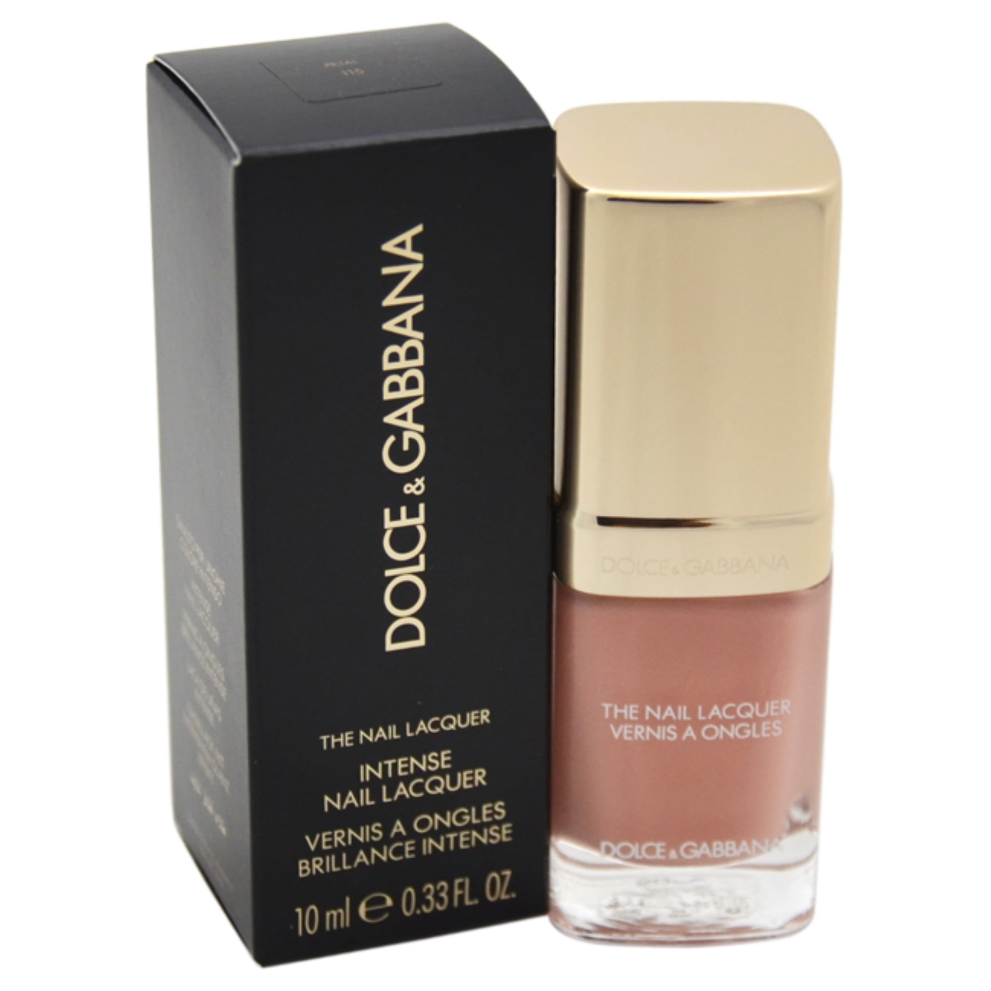 The Nail Lacquer - 115 Petal by Dolce and Gabbana for Women  oz Nail  Polish 