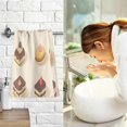 thumbnail image 7 of Yayeee 2 Pack Hand Towels for Bathroom 100% Cotton 16" x 28" Soft Absorbent Kitchen Towel, Red Cakes, 7 of 7