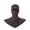 Coffee, variant on UV Sun Protection Face Mask with Neck Coverage Neck Gaiter Scarf UPF50+ Face Breathable Design for Summer Outdoor Activities White One Size