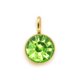 thumbnail image 1 of Piedra de nacimiento, diamantes de imitación, cuentas redondas doradas de cristal, fabricación de joyas DIY, decoraciones de gota, cadena, Ropa, zapatos y accesorios Miscelánea verde fluorescente Jumpingount AP010355-10B, 1 of 6