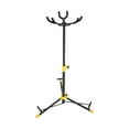 thumbnail image 1 of Soporte de guitarra cabezas Soporte de estante en pie de hierro Soporte de piso acústico de hierro Ukulele Stand for Music Instrument Bajo cabeza de goma amarilla, 1 of 8