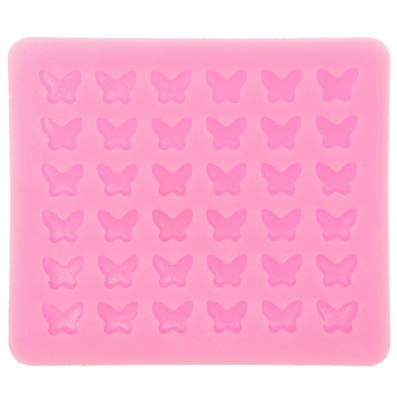 FOMIYES Pink 36-Cell Butterfly Silicone Wax Melt Molds 1Pack for Craft Enthusiasts and present Giving