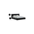 thumbnail image 2 of Meridian Furniture Nico Black Velvet Queen Bed, 2 of 8
