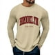 thumbnail image 1 of Playeras Interiores Para Hombre, Camisetas Gráficas Para Hombre, Camisetas Con Estampado De Letras, Camisetas De Otoño, Camisetas Casuales Holgadas De Manga Larga Vintage, Ropa, 1 of 4