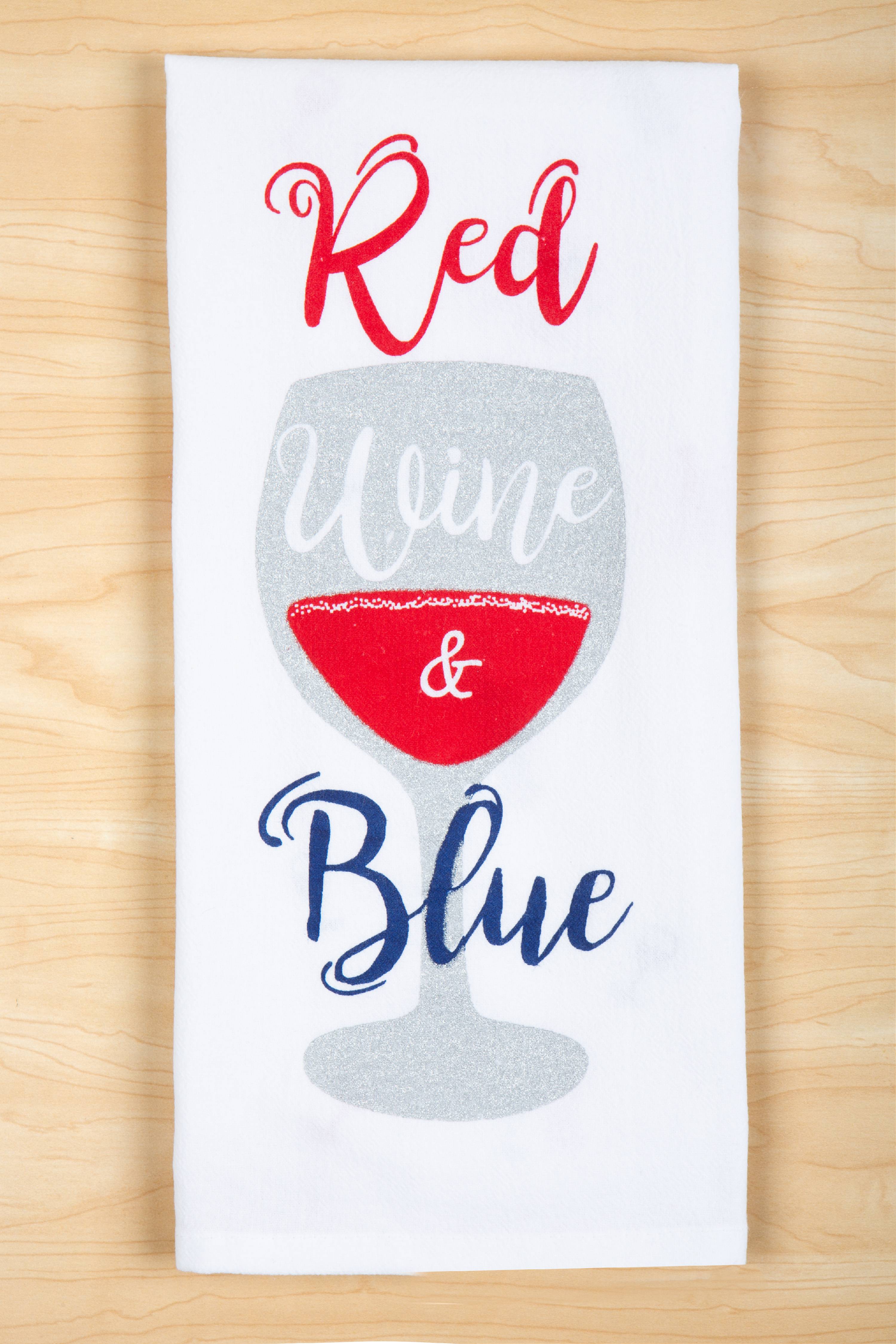 Fueled by Wine Flour Sack Towel