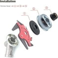 thumbnail image 4 of Yesfashion Metal Blade Adapter Kit Compatible For Fs55 Fs56 Fs85 Fs90 Fs100 Fs110rx Fs120 Fs130 Fs200 Fs250 Fr220 Fr260 Fr350 Fr450, 4 of 6