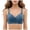 Blue, variant on Women Padded Push Up Bras Seamless Soft Underwire T-Shirt Bra (Black, 38)