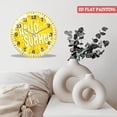 thumbnail image 4 of Decorative Clocks: Lemon Slice Hello Summer Lemon Glass Wall Clock,  Lemon Decor Wall Clock  for Homes, Bars, Offices, Man Caves, Garages, And Living Rooms .Also Makes A Great Gift. Style 12×12inch, 4 of 8