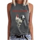 thumbnail image 1 of Moda Casual mujer sin mangas impreso damas cuello redondo Tank Tops chaleco camiseta Fridja gh4586, 1 of 1