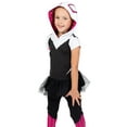 thumbnail image 4 of Marvel Spider-Man Spider-Gwen Ghost Spider Little Girls Cosplay T-Shirt and Leggings Outfit Set Toddler to Big Kid, 4 of 5