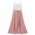 thumbnail image 3 of DPOIS Big Girls Party Dress Lace Chiffon Flower Girls Dress Evening Cocktail Party Dress, 3 of 4