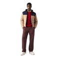 thumbnail image 4 of Lacoste Men's Padded Jacket with Concealed Hood Beige-Navy bh7774-51-7ev, 4 of 6
