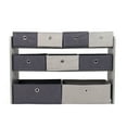 thumbnail image 4 of Humble Crew Toy Storage Organizer with 9 Collapsible Fabric Storage Bins, Grey, 4 of 4