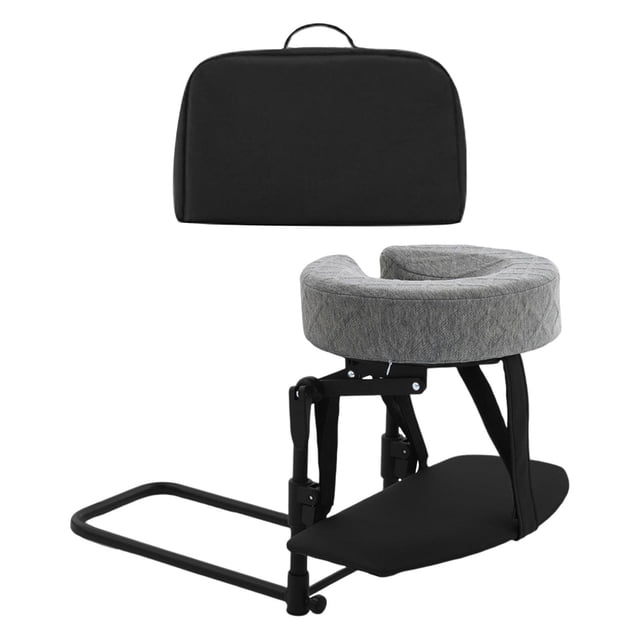 Kit de masaje para colchón ajustable en casa, accesorio de masaje portátil con gris con bandeja