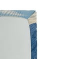 thumbnail image 2 of Ambesonne Nature Fitted Sheet, Wild Untrodden Nature, Twin Size, White and Blue, 2 of 2