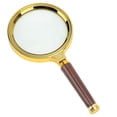 thumbnail image 1 of Spptty Small Magnifying Glass,Magnifying Glass,Magnifying Glass Optical Glass High Transparency Ultra Clear Widely Used Small Magnifying Glass For Reading Learning, 1 of 8