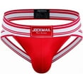 thumbnail image 4 of JOCKMAIL 2Piecs/Pack Men Jockstrap Underwear Sexy Jock strap for Men Mens Athletic Supporter Jockstrap, 4 of 9