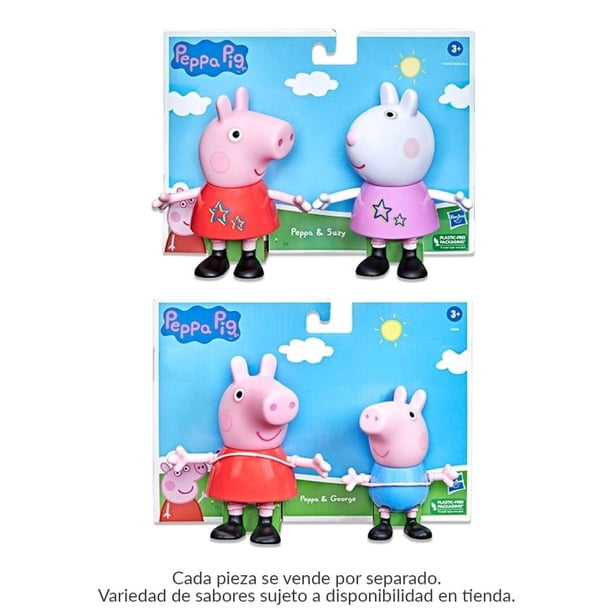 Set de Juego Hasbro Peppa Pig 2 Figuras de 12.5cm Aventuras de Peppa varios modelos Juguete