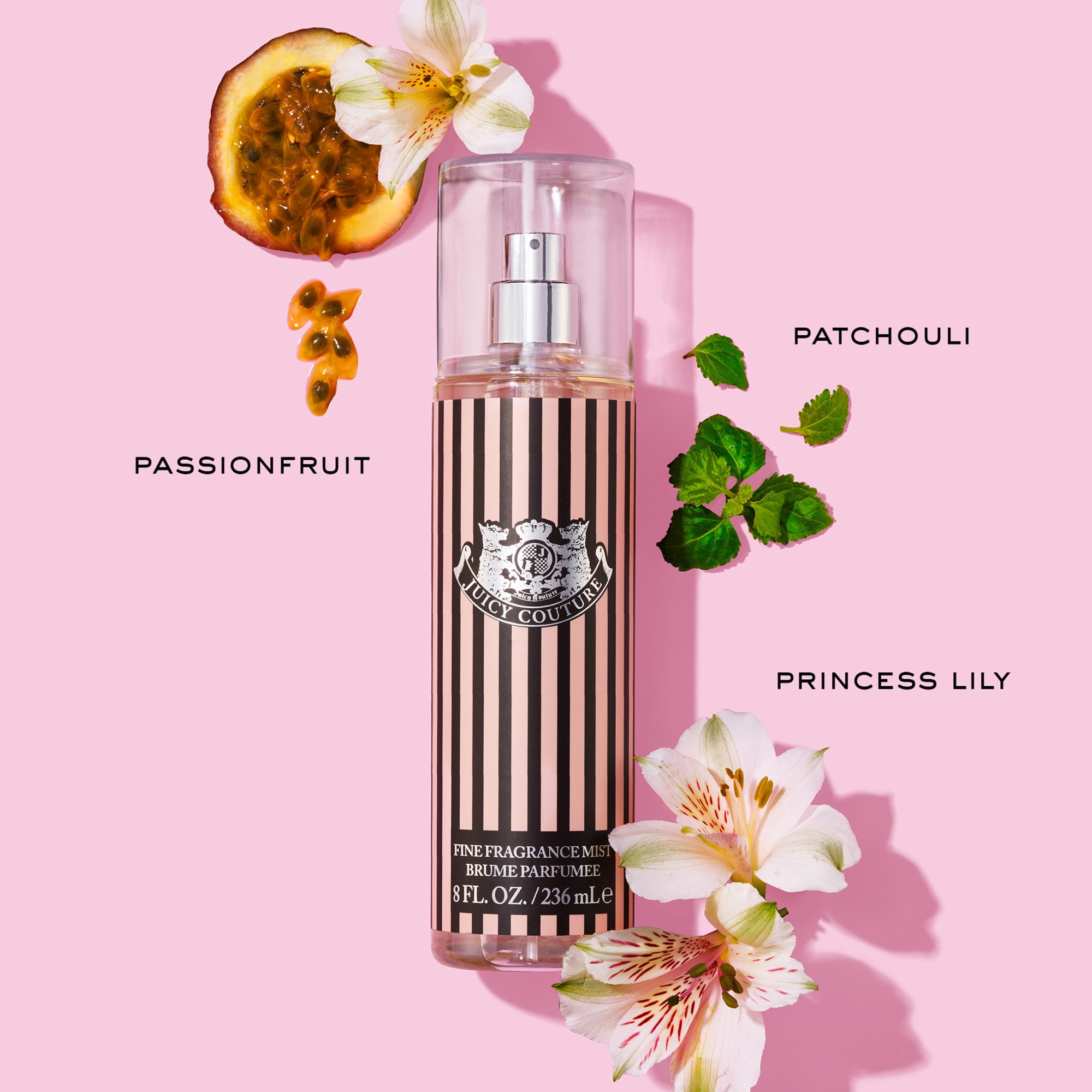 Juicy Couture Gorgeous Rose, Eau De Parfum, Perfume for Women, 8
