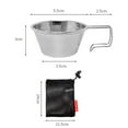 thumbnail image 4 of figatia 4X Small Cup 50ml 304 Stainless Steel for Camping Travel Backpacking, 4 of 8