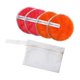 thumbnail image 5 of 4 piezas de desmaquillador suave, suave, desmaquillador facial , Naranja roja Macarena Puff de limpieza facial, 5 of 8